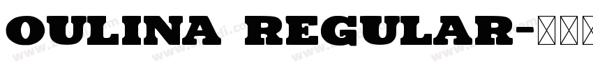 Oulina Regular字体转换